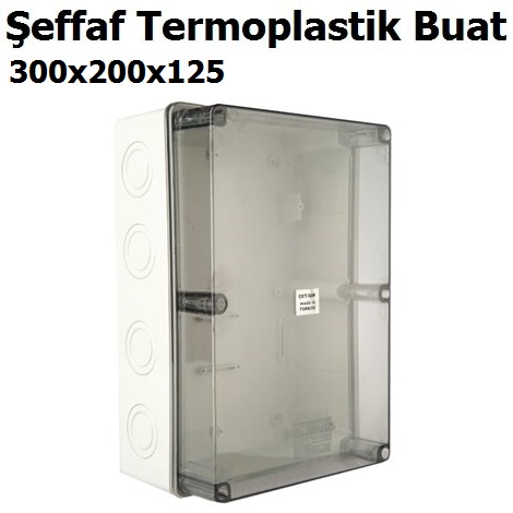 300x200x125 effaf Polikarbonat Termoplastik Buat