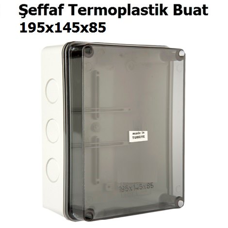 195x145x85 effaf Polikarbonat Termoplastik Buat