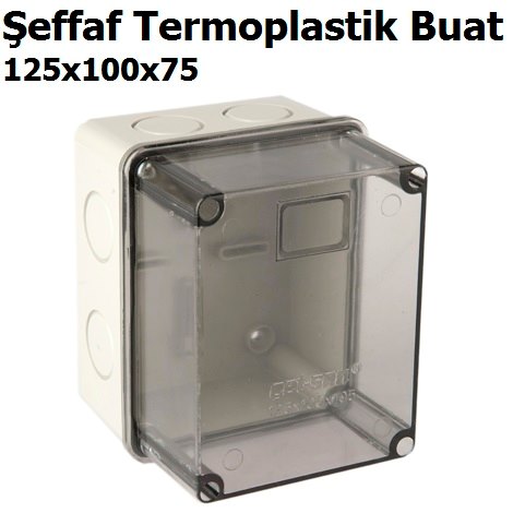 125x100x75 effaf Polikarbonat Termoplastik Buat