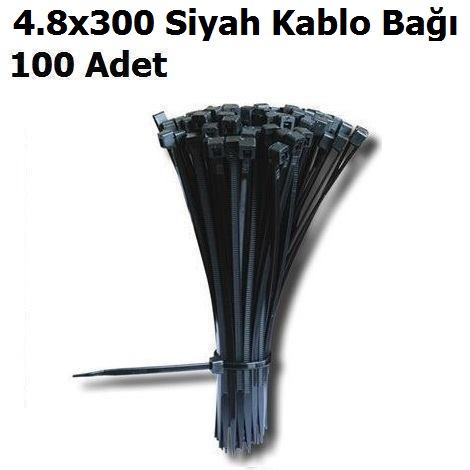 4.8x300 Siyah Kablo Ba
