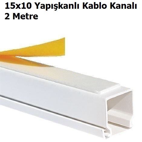 15x10 Yapkanl Kablo Kanal