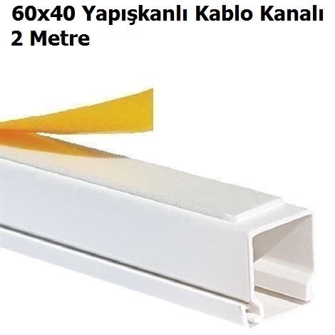 60x40 Yapkanl Kablo Kanal