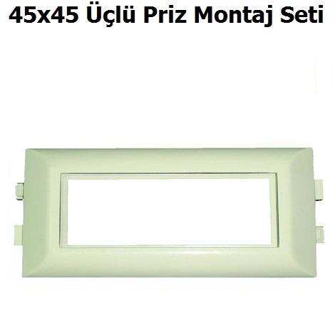 45x45 l Priz Montaj Seti