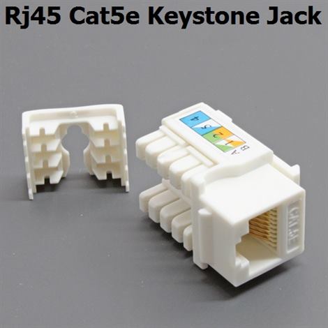 Rj45 Cat5e Keystone Jack