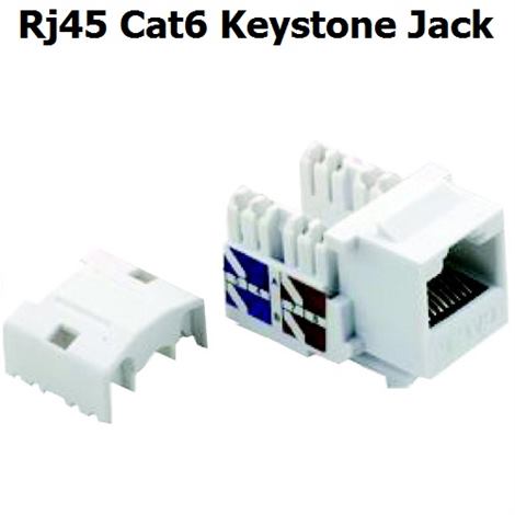 Rj45 Cat6 Keystone Jack