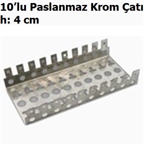 10lu Paslanmaz Krom at h:4