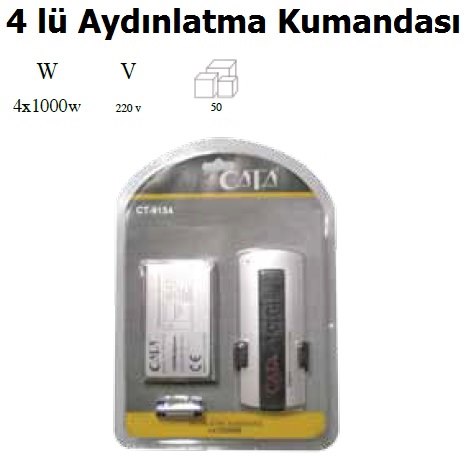 4 l Aydnlatma Kumandas