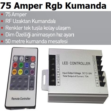 75 Amper Rgb Kumanda