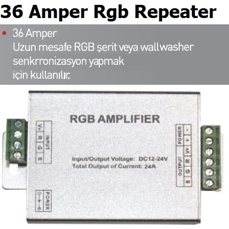 36 Amper Rgb Repeater