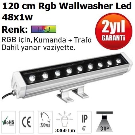 120 cm 48 w Rgb Wallwasher Led