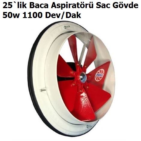 25`lik Baca Aspiratr Sac Gvde