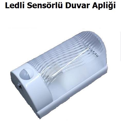 Ledli Sensrl Duvar Aplii