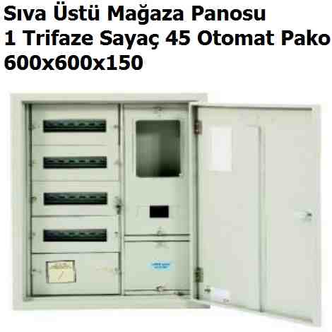 Sva st 1 Trifaze Saya 45 Otomat Maaza Panosu