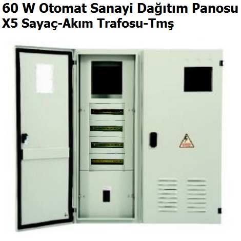 X5 Saya Tm 60 W Otomat Sanayi Kompanzasyon Panosu