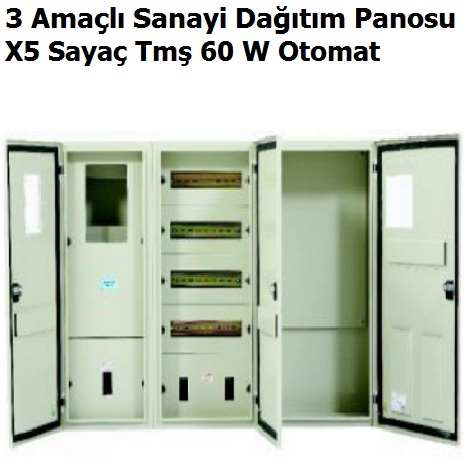 X5 Saya Tm 60 W Otomat Sanayi Datm Panosu