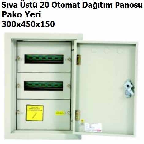 Sva st 20 Otomat Pako Yeri Datm Panosu