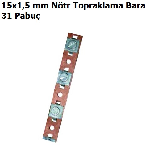 15x1,5 mm Ntr Topraklama Baras