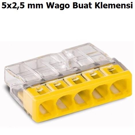 5x2,5 mm Wago Buat Klemensi