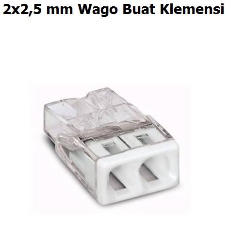 2x2,5 mm Wago Buat Klemensi