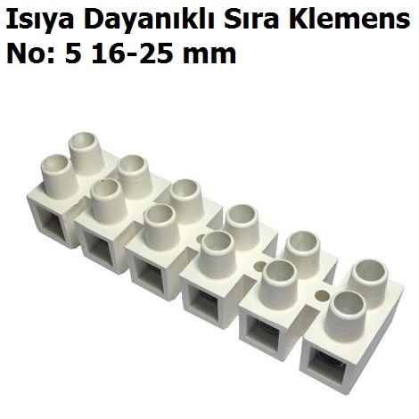 No: 5 16-25 mm Isya Dayankl Sra Klemens