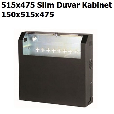 515x475 Slim Duvar Kabinet