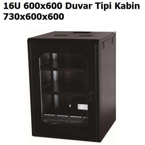 16U 600x600 Duvar Tipi Kabinet