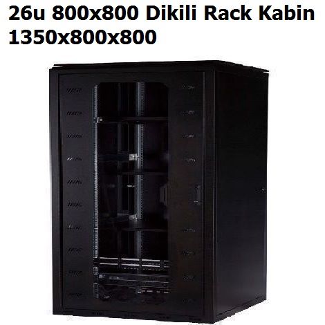 26u 800x800 Dikili Rack Kabin