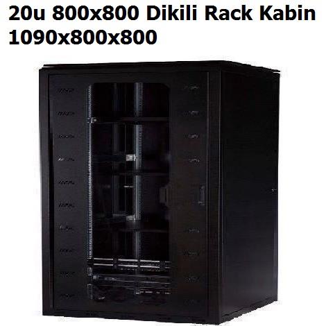 20u 800x800 Dikili Rack Kabin