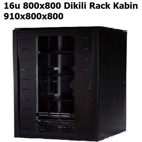 16u 800x800 Dikili Rack Kabin