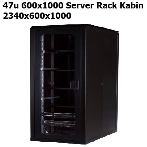 47u 600x1000 Dikili Server Rack Kabin