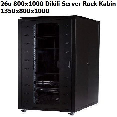 26u 800x1000 Dikili Server Rack Kabin