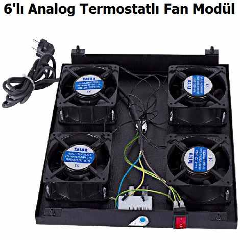 6`l Analog Termostatl Fan Modl