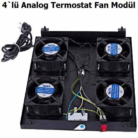 4`l Analog Termostatl Fan Modl