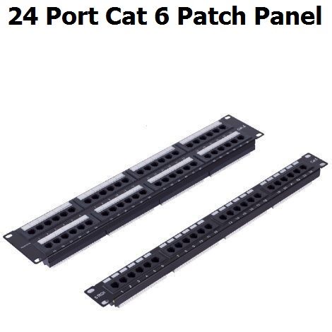 24 Port Cat6 Patch Panel