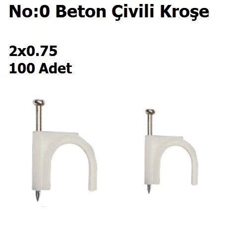 No:0 2x0.75 Beton ivili Kroe