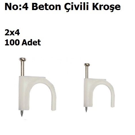No:4 2x4 Beton ivili Kroe