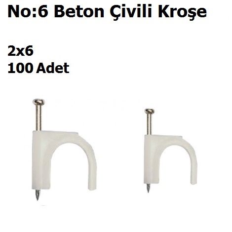 No:6 2x6 Beton ivili Kroe