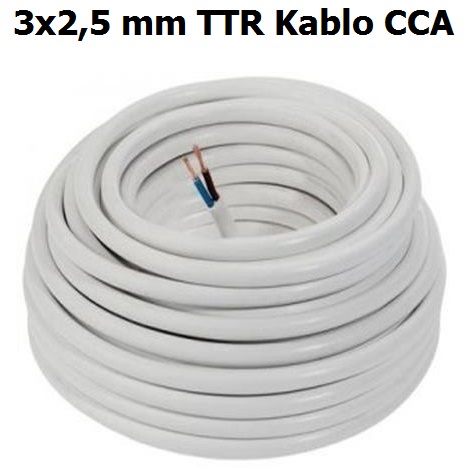 3x2,5 mm TTR Kablo CCA