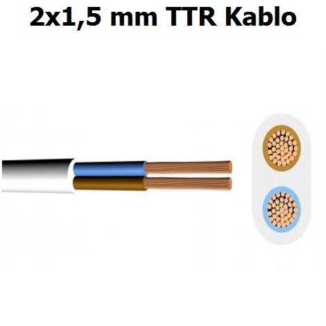 2x1,5 mm TTR Kablo