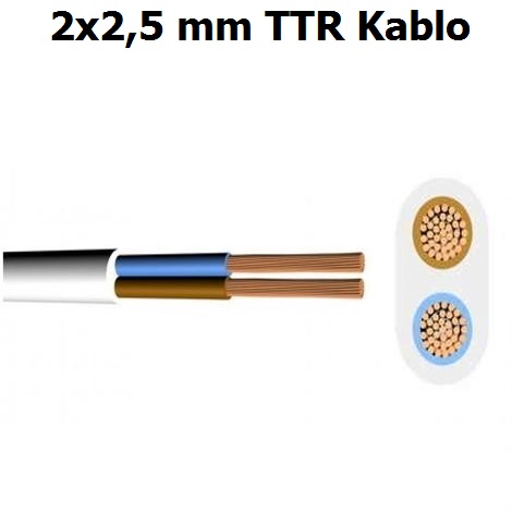 2x2,5 mm TTR Kablo