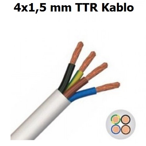 4x1,5 mm TTR Kablo