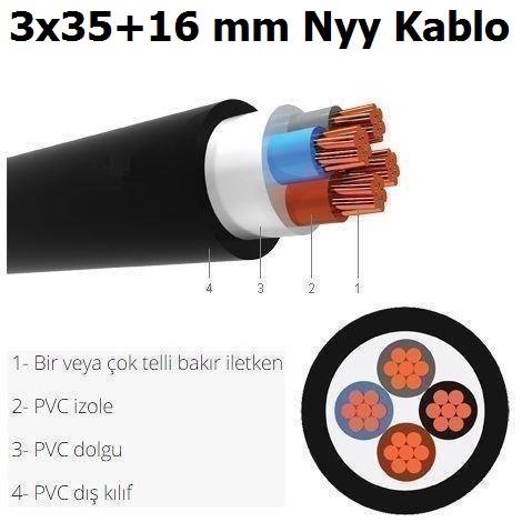 3X35+16 MM NYY KABLO