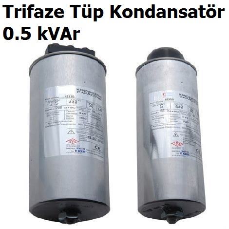 0.5 kVAr Trifaze Tp Kondansatr