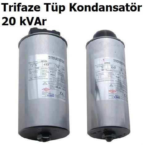 20 kVAr Trifaze Tp Kondansatr