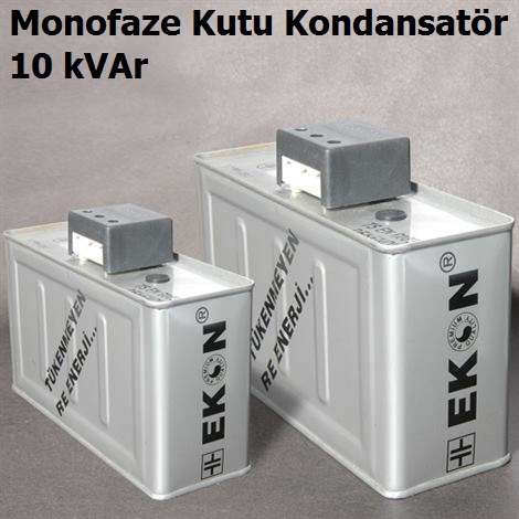 10 kVAr Monofaze Kutu Kondansatr
