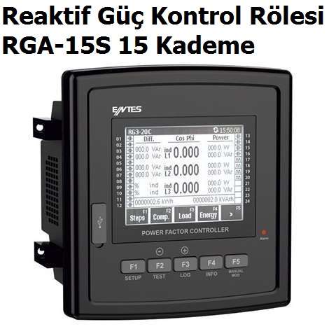 RGA-15S 15 Kademe Reaktif G Kontrol Rlesi