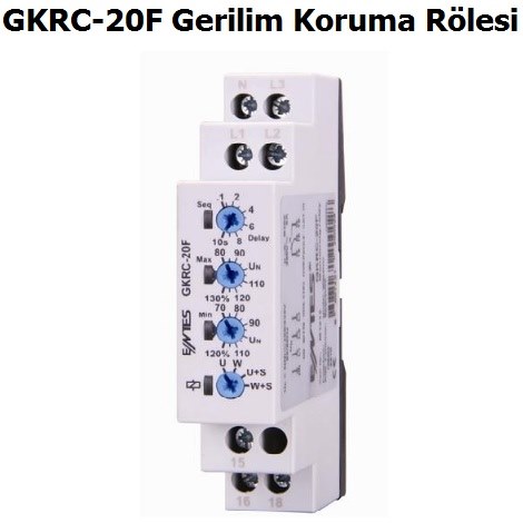 Entes GKRC-20F Gerilim Koruma Rlesi