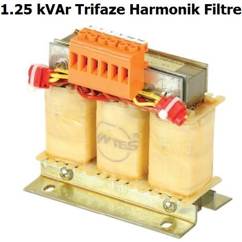 Entes 1.25 kVAr Trifaze Harmonik Filtre