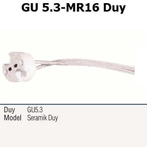 GU 5.3-MR16 Duy