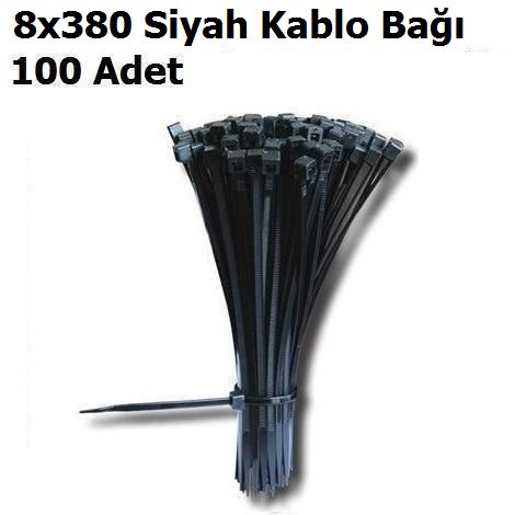 8x380 Siyah Kablo Ba